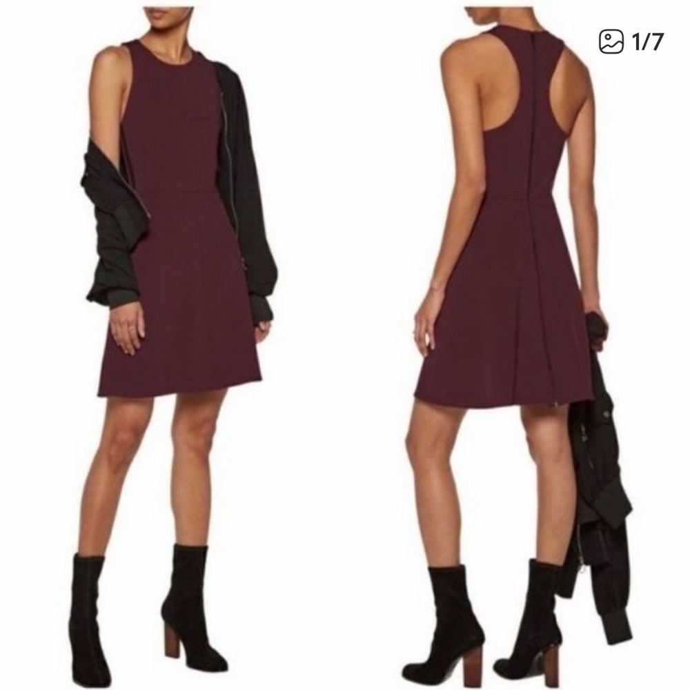 Rag & Bone Sabina Fit & Flare Racerback Dress - size 2